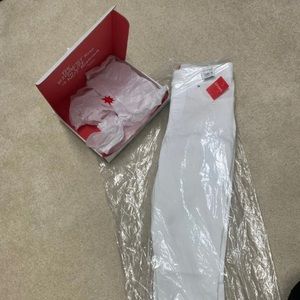 Spanx Distressed White Jean